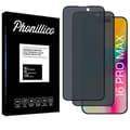 Miniatyrbild 1 av 5: Skärmskydd - Phonillico® - iPhone 16 PRO MAX - Härdat glas - 2-pack - Antispion