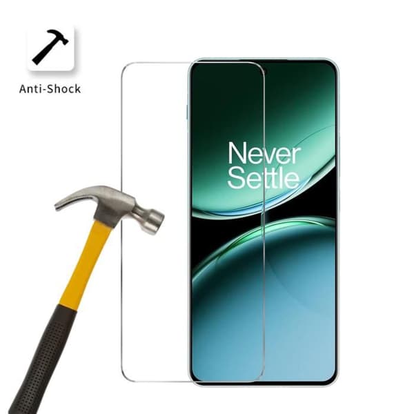 Skärmskydd - Phonillico® - OnePlus Nord 4 5G - Härdat Glas - Pack om 4 - Repälsande