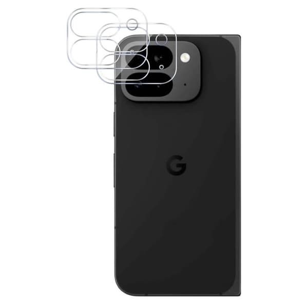 Skyddskamera - Phonillico® - Google Pixel 9 Pro Fold - Härdat glas - Paket med 2 - Ripskyddande
