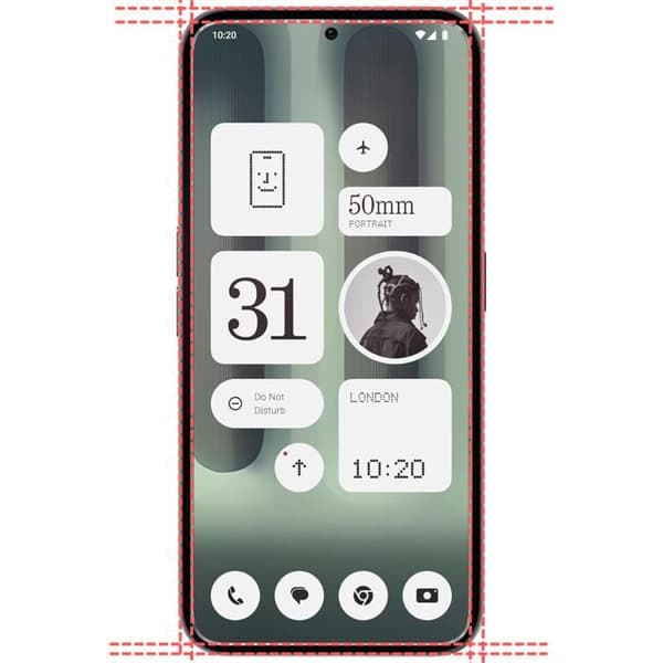 Skärmskydd - Phonillico® - Nothing Phone 2A Plus - Härdat Glas - Pack om 2 - Repellents mot Repor