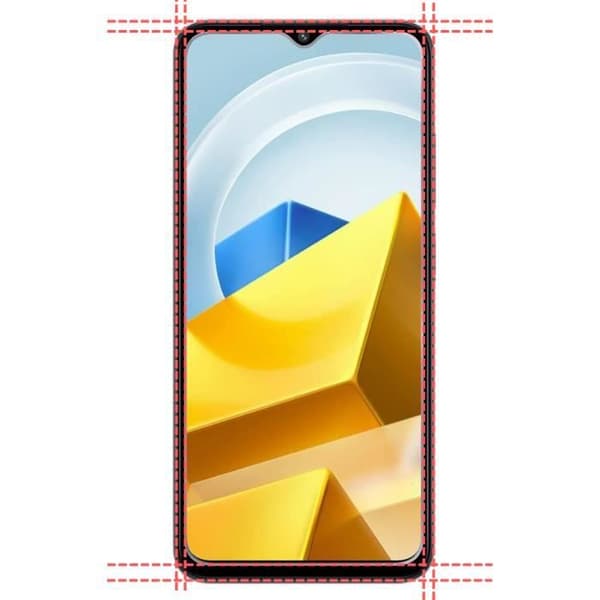Filmvärn för Skärm - Phonillico® - Xiaomi Poco M5 4G - Pack 2 - Härdat Glas - Repåligt