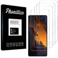 Miniatyrbild 1 av 4: Härdat glas för Xiaomi Poco F5 - Poco F5 PRO [Pack 4] Skyddsfilm för skärm Phonillico®