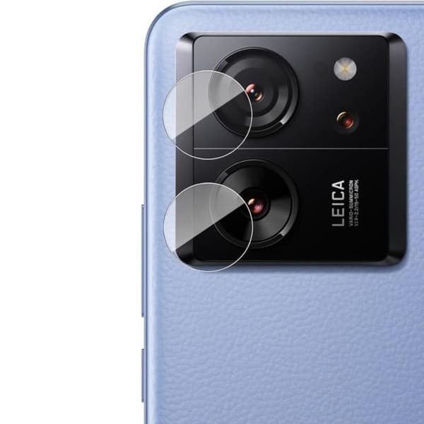 Skyddsfilm - Phonillico® - Xiaomi 13T/13T PRO - Pack om 2 - Härdat glas - Ripskydd.