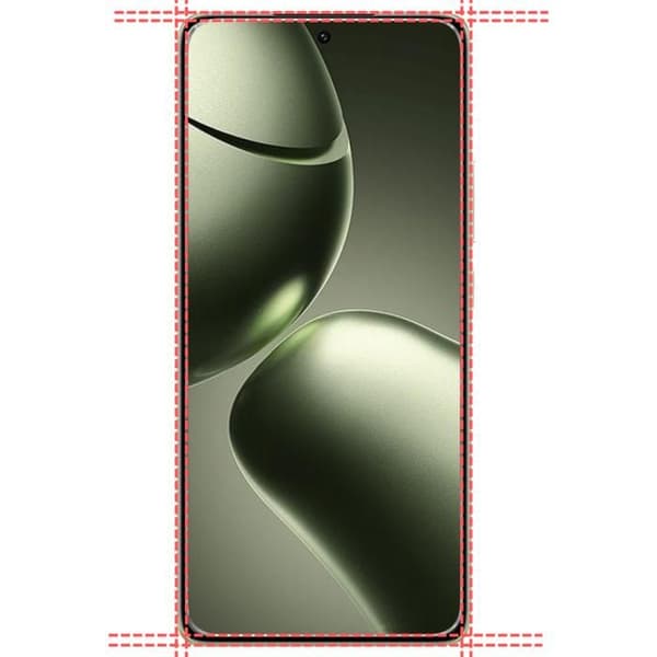 Skärmskydd - Phonillico - Härdat glas - Kompatibel med Xiaomi 14T/14T PRO - Paket med 4 - Repbeständig