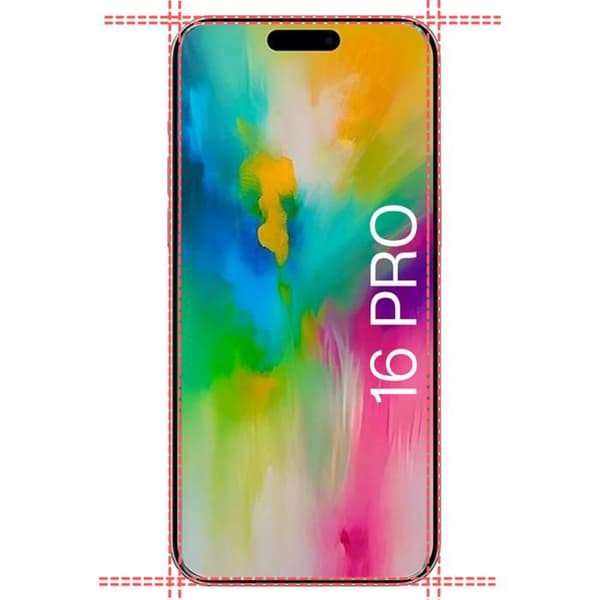 Härdat Glas - Phonillico® - iPhone 16 PRO - Paket 2 - Skärm Skydd - Kameraskydd