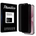Miniatyrbild 1 av 5: Härdat Glas - Phonillico® - iPhone 16 PLUS - 2-pack - Anti-Spion - Rep resistant
