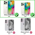 Miniatyrbild 2 av 4: Skyddskamera - Phonillico® - iPhone 16 PRO / PRO MAX - Härdat glas - Paket med 2 - Rep-proof