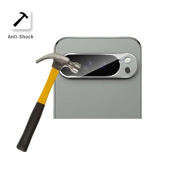 Härdat Glas - Phonillico® - Google Pixel 9 Pro XL - 2-pack - Kamera Skydd - Repbeständig