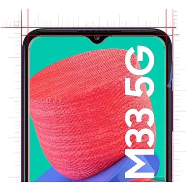 Härdat glas för Samsung Galaxy M33 5G [Pack 2] Skydd av skärmfönster Phonillico®