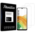 Miniatyrbild 1 av 2: Härdat Glas för Samsung Galaxy A33 5G [Pack 2] Skyddande Skärmfilm Phonillico®