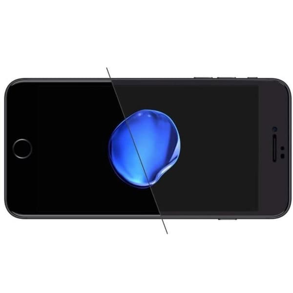 Härdat Glas för iPhone SE 2022 [Pack 2] Transparent Heltäckande Svart Kant Skärm Skydd Phonillico®