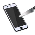 Miniatyrbild 3 av 4: Härdat glas för iPhone SE 2022 [Pack 2] Transparent helfilm Vit kant Skärmskydd Phonillico®