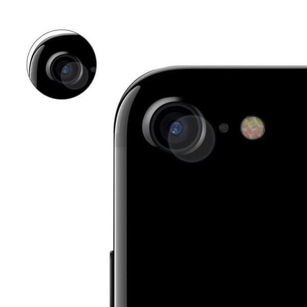 Skyddskamera för iPhone SE 2022 [Pack om 2] Glaslinskamera Bakfilm Skydd mot repor Phonillico®