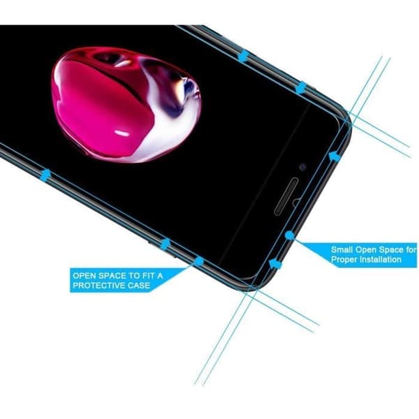 Härdat glas för iPhone SE 2022 [Pack 2] Transparent film skydd för skärm Phonillico®