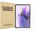Miniatyrbild 1 av 4: Härdat glas för Samsung Galaxy Tab S8 PLUS - Tab S7 PLUS - Tab S7 FE [Pack 2] Skärmskydd Film Resistent Phonillico®