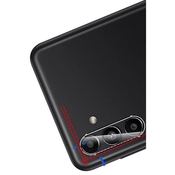 Skyddskamera för Samsung Galaxy A34 5G [2-pack] Härdat glas bakre kamera skyddsfilm Phonillico®