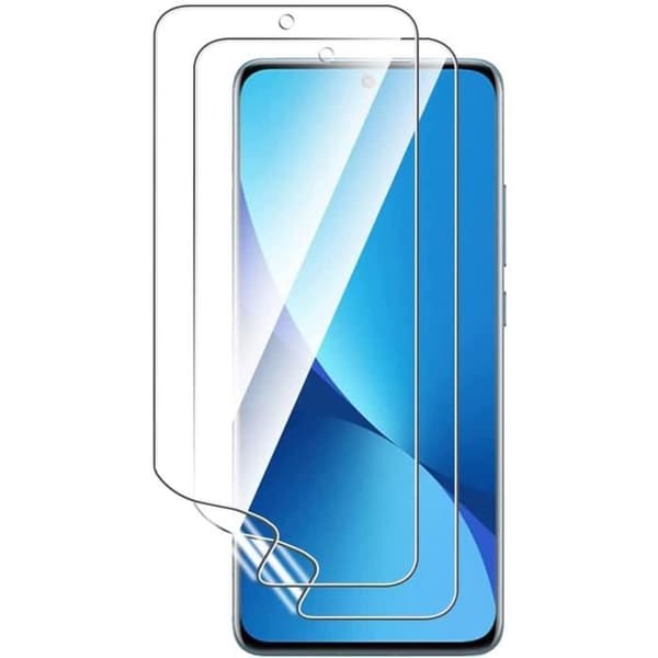 Skärm skydd i plast för Xiaomi 12 - Xiaomi 12X [Pack 2] Hydrogel skyddare, repbeständig, ultratunn Phonillico®