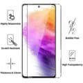 Miniatyrbild 3 av 4: Skyddshölje för Samsung Galaxy A73 5G och 2 Härdade Glas Film Skärmskydd Phonillico®
