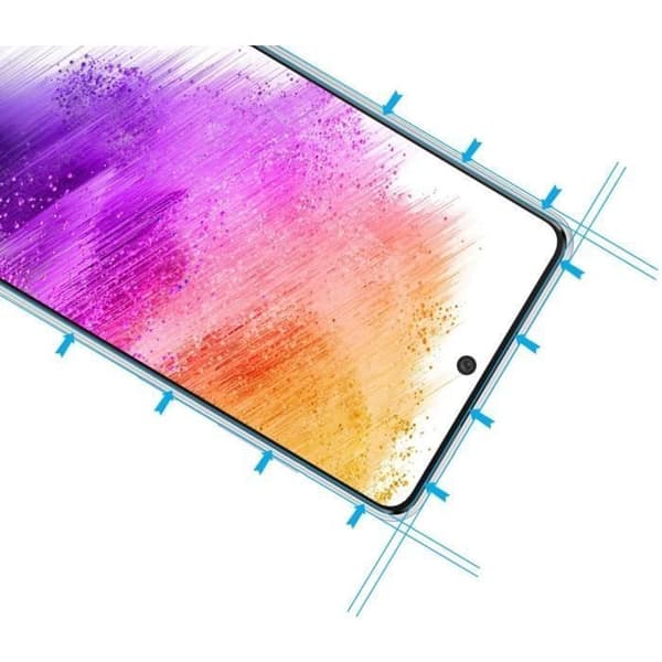 Skyddshölje för Samsung Galaxy A73 5G och 2 Härdade Glas Film Skärmskydd Phonillico®