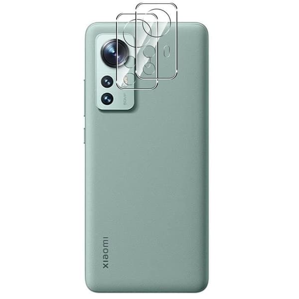 Skyddskamera för Xiaomi 12 PRO [Pack om 2] Härdat Glas Kameraskydd Film Phonillico®