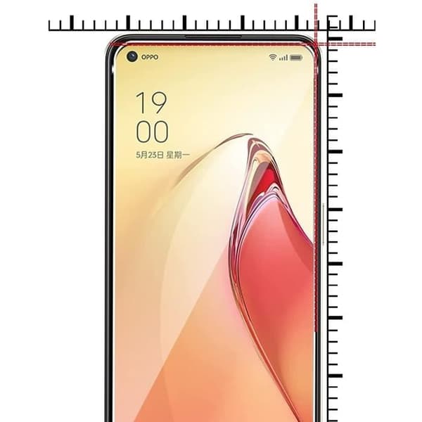 Härdat glas för Oppo Reno 8 5G [Pack 2] Skyddsglasfilm Phonillico®
