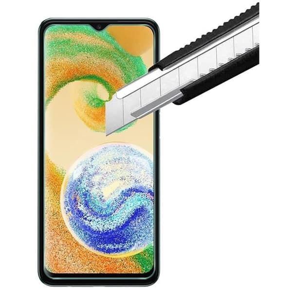 Härdat Glas för Samsung Galaxy A04S [Pack 2] Skyddsglas Film Phonillico®