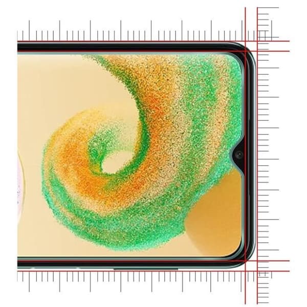 Härdat Glas för Samsung Galaxy A04S [Pack 2] Skyddsglas Film Phonillico®