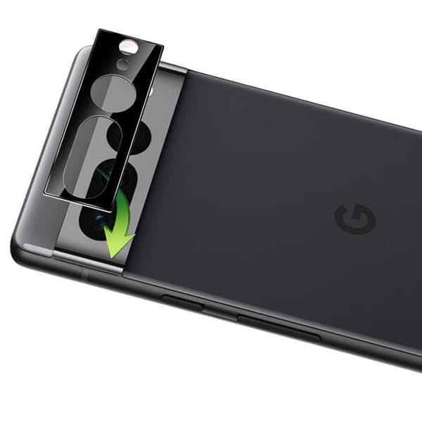Skyddskamera för Google Pixel 7 PRO [Förpackning med 2] Härdat glas bakre kamera skydd film Phonillico®