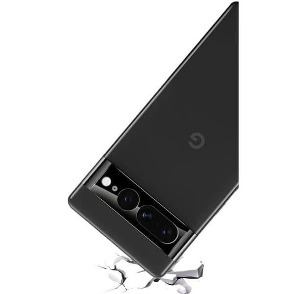 Skyddskamera för Google Pixel 7 PRO [Förpackning med 2] Härdat glas bakre kamera skydd film Phonillico®