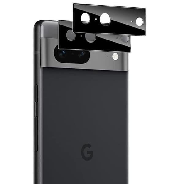 Skyddskamera för Google Pixel 7 [Paket med 2] Härdat Glas Baksideskydd Film Phonillico®