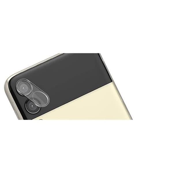 Skyddskamera för Samsung Z FLIP 4 [Pack med 2] Härdat Glas Bakre Kamera Skydd Film Phonillico®