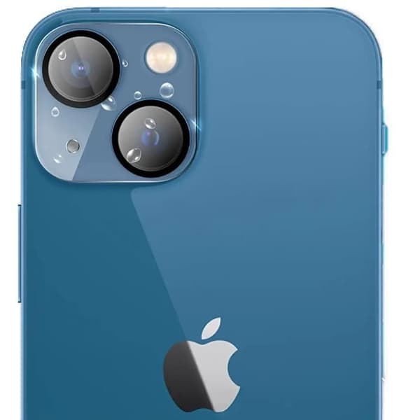 Skyddskamera för iPhone 14 [2-pack] Härdat Glas Bakre Kamera Skydd Film Phonillico®