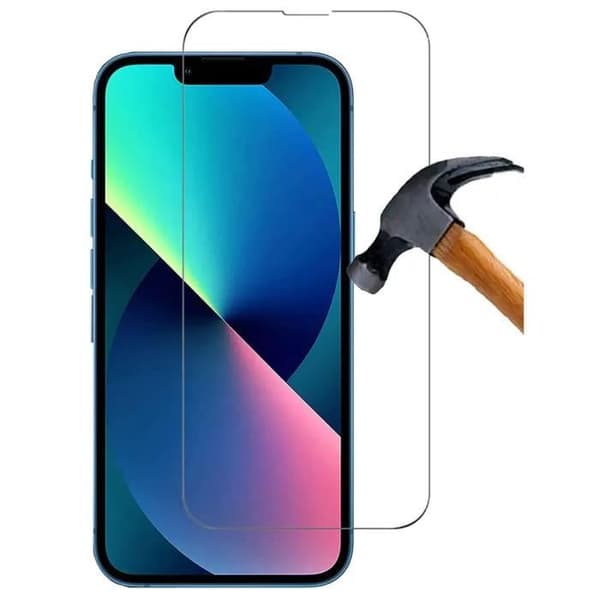 Härdat Glas för iPhone 14 PLUS [Paket 2] Skärmskydd Film Phonillico®