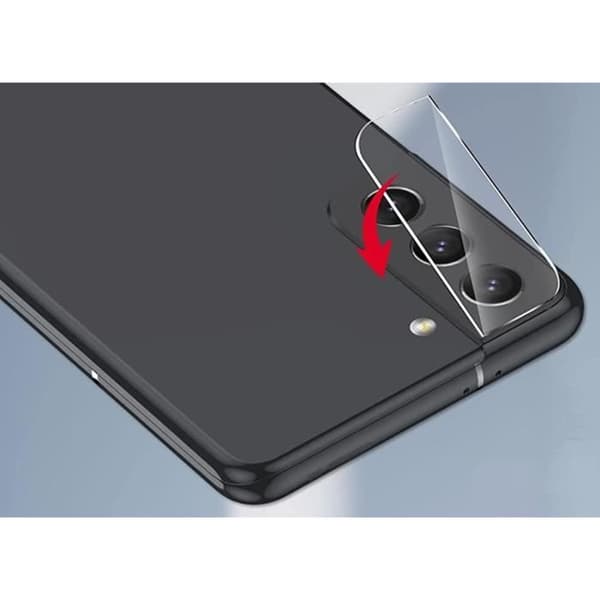 Skyddskamera för Samsung S22 5G - S22 PLUS 5G [Pack med 2] Härdat glas baksideskamera skyddsfilm Phonillico®