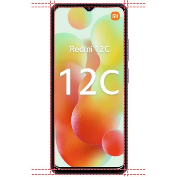 Härdat glas för Xiaomi Redmi 12C [Pack 2] Skärmskydd Film Phonillico®
