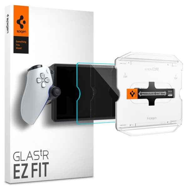 Film för Sony PlayStation Portal - Spigen Glas.TR "EZ FIT" - Transparent