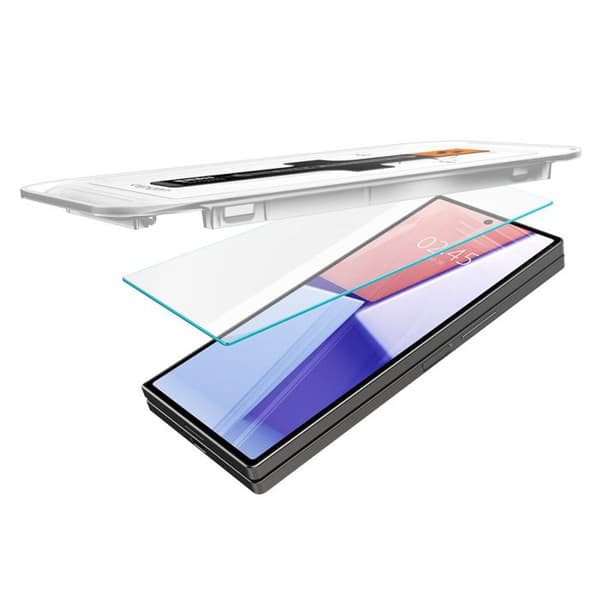 Härdat glas - Spigen - Glas.TR EZ-FIT - Paket med 2 - Transparent - Samsung Galaxy Z Fold6