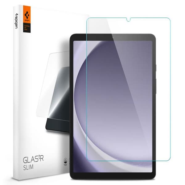 Coque för Samsung Galaxy Tab A9 - Spigen Glas.tR Slim - Transparent