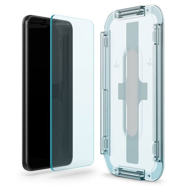 Härdat glas - Spigen - Glas.TR EZ-FIT - Pack om 2 - Transparent - Samsung Galaxy S22 Plus