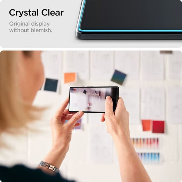 Coque för Xiaomi Redmi Note 13 4G (set 2) - Spigen Glas.tR Slim - Transparent