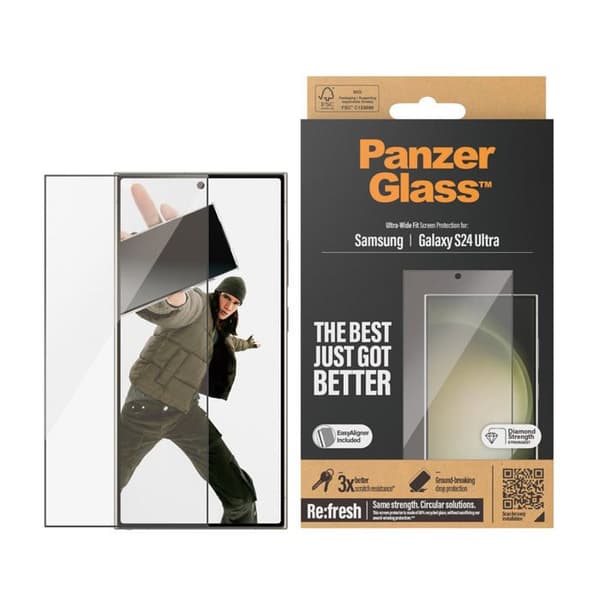Skärmskydd - PG - Galaxy S Ultra 2024 - Härdat glas - Repbeständig - Skärmskydd