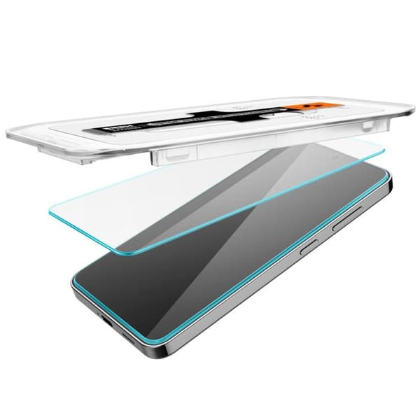 Härdat glas - Spigen - Glas.TR EZ-FIT - Transparent - Samsung Galaxy S24 Plus - Paket med 2