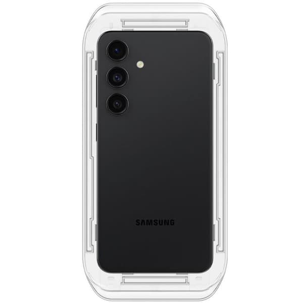 Härdat glas - Spigen - Glas.TR EZ-FIT - Transparent - Samsung Galaxy S24 Plus - Paket med 2