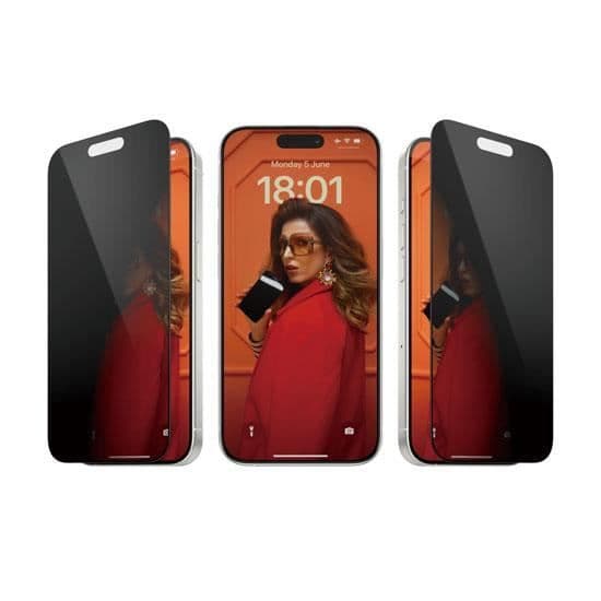 PanzerGlass Ultra-Wide Fit Privacy Screen Protector för iPhone 15 Pro