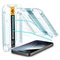 Miniatyrbild 1 av 4: Skärmskydd i härdat glas - SPIGEN - GLASTR Fit 2-pack - Reptålig - iPhone 15 Pro