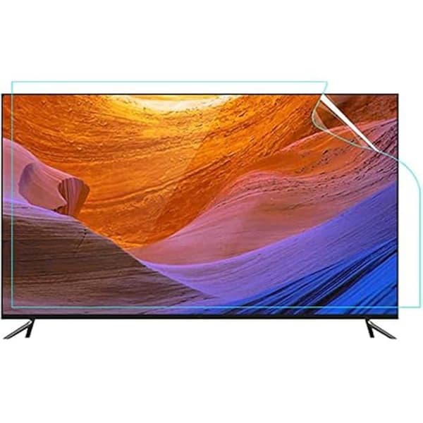 Anti-glare skärmskyddsfilm för 32-75" TV, anti-blått ljus, anti-repa, anti-fingeravtryck, reducerar skärmskydd
