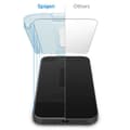 Miniatyrbild 3 av 4: Skärmskydd - SPIGEN - GLAStR EZ Fit - Glas - Applicator inkluderad - iPhone 12 Mini