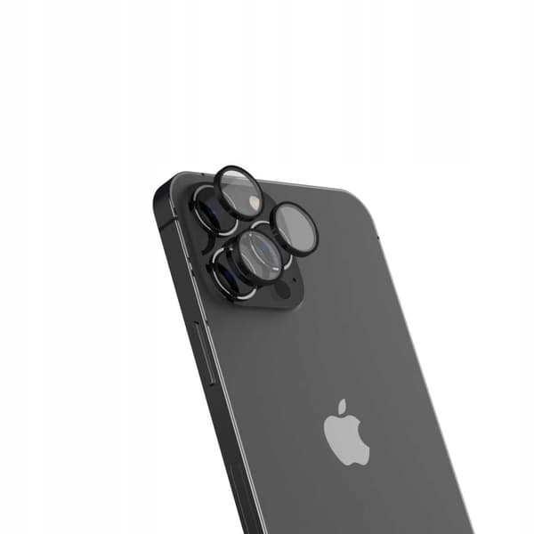 Spacecase Quickfit Hærdet Glas Til Iphone 13 Pro Max Black Camera