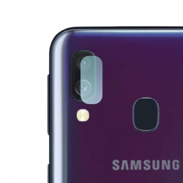Kameran Lasikärjestelmäsä Varustettu Kameralasi Samsung Galaxy A40 5D:Lle