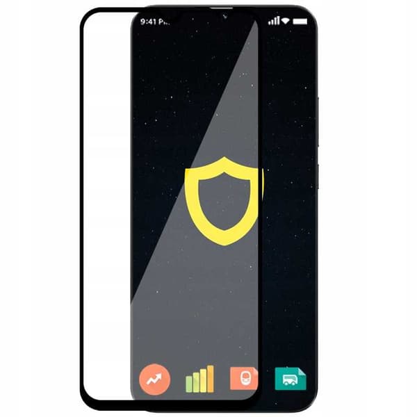 Spacecase 5D Hærdet Glas Til Realme C30 Telefon Skærmbeskyttelse